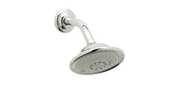 PHYLRICH K836 WALL MOUNT MULTI-FUNCTION ROUND SHOWER HEAD WITH SHOWER ARM