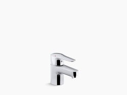 KOHLER K-97283-4-CP JULY DECK MOUNTED BATHROOM FAUCET WITH METAL GRID DRAIN ASSEMBLY