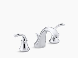 KOHLER K-10272-4 FORTE WIDESPREAD BATHROOM FAUCET WITH ULTRA-GLIDE VALVE TECHNOLOGY - FREE METAL POP-UP DRAIN ASSEMBLY WITH PURCHASE