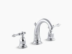 KOHLER K-13491-4 KELSTON WIDESPREAD BATHROOM FAUCET WITH ULTRA-GLIDE VALVE TECHNOLOGY - FREE METAL POP-UP DRAIN ASSEMBLY WITH PURCHASE