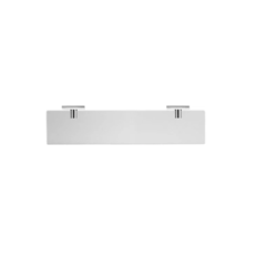 DURAVIT 0099501000 KARREE 23 5/8 INCH GLASS SHELF WITH FROSTED GLASS IN CHROME