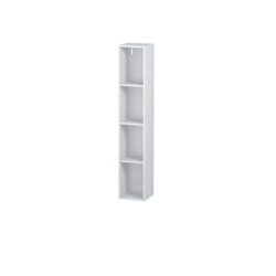 DURAVIT LC1205 L-CUBE 39 3/8 X 7 1/8 INCH SHELF ELEMENT (VERTICAL) WITH 4 COMPARTMENTS