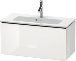 DURAVIT LC6157 L-CUBE 32 1/4 INCH WALL-MOUNTED VANITY UNIT COMPACT