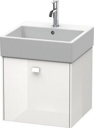 DURAVIT BR4052 BRIOSO 19 1/8 INCH WALL-MOUNTED VANITY UNIT WITH CHROME HANDLE
