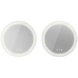 DURAVIT HP7487 HAPPY D.2 PLUS 27 1/2 H INCH MIRROR SET (2 PIECES) WITH LIGHTING