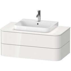 DURAVIT HP4971 HAPPY D.2 PLUS 39 3/8 INCH WALL-MOUNTED VANITY UNIT FOR CONSOLE