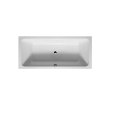 DURAVIT 700101000000092 D-CODE 70 7/8 X 31 1/2 INCH RECTANGLE WITH TWO BACKREST SLOPES BATHTUB (INDIVIDUALLY PACKED)