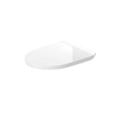 DURAVIT 0025210000 DURASTYLE BASIC REMOVABLE ELONGATED TOILET SEAT AND COVER WITHOUT SLOW CLOSE IN WHITE