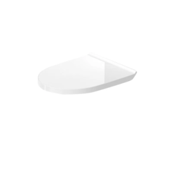 DURAVIT 0025290000 DURASTYLE BASIC REMOVABLE ELONGATED TOILET SEAT AND COVER WITH SLOW CLOSE IN WHITE