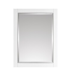 AVANITY 170512-MC22-WTS 22 INCH MIRROR CABINET FOR ALLIE AND AUSTEN COLLECTIONS IN WHITE WITH SILVER TRIM