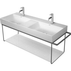 DURAVIT 003118 DURASQUARE WALL-MOUNTED METAL CONSOLE FOR WASHBASIN # 235312