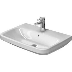 DURAVIT 231965 DURASTYLE 25-5/8 X 17-3/8 INCH WALL MOUNTED BATHROOM SINK WITH OVERFLOW