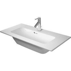 DURAVIT 234283 ME BY STARCK 32-5/8 INCH WALL-MOUNTED WASHBASIN COMPACT WITH OVERFLOW