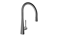 GRAFF G-4881-LM52-MBK CONICAL PULL-DOWN KITCHEN FAUCET IN MATTE BLACK