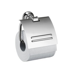 HANSGROHE 42036 AXOR MONTREUX TOILET PAPER HOLDER W/ COVER