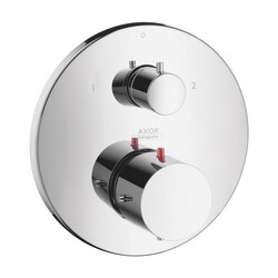 HANSGROHE 10720001 AXOR STARCK THERMOSTATIC TRIM WITH VOLUME CONTROL AND DIVERTER