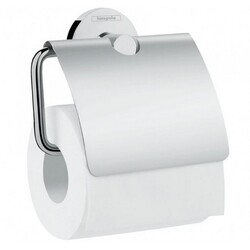 HANSGROHE 41723000 ROLL HOLDER WITH COVER IN CHROME