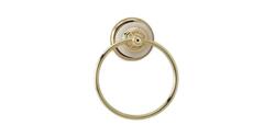PHYLRICH KTD40 VERSAILLES 6 1/8 INCH PINK ONYX WALL MOUNT TOWEL RING
