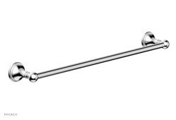PHYLRICH 208-71 COINED 24 INCH WALL MOUNT TOWEL BAR
