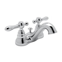 ROHL AC95LM-2 ARCANA CENTERSET LAVATORY FAUCET, METAL LEVERS
