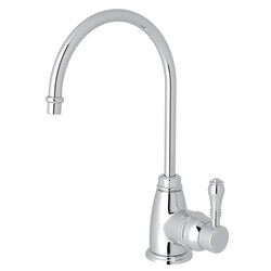 ROHL G1655LM-2 ITALIAN KITCHEN SAN JULIO TRADITIONAL C-SPOUT HOT WATER FAUCET WITH METAL LEVER