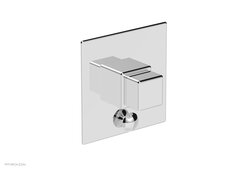 PHYLRICH 4-110 MIX WALL MOUNT PRESSURE BALANCE SHOWER PLATE WITH DIVERTER AND CUBE HANDLE TRIM