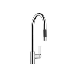 DORNBRACHT 33870875-0010 TARA ULTRA SINGLE HOLE DECK MOUNT PULL DOWN KITCHEN FAUCET WITH SPRAY FUNCTION AND LEVER HANDLE