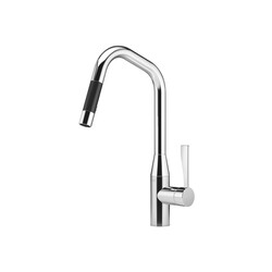 DORNBRACHT 33875895-0010 SYNC SINGLE HOLE DECK MOUNT PULL DOWN KITCHEN FAUCET WITH SPRAY FUNCTION AND LEVER HANDLE
