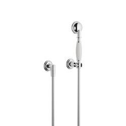 DORNBRACHT 27803361-0010 MADISON WALL MOUNT SINGLE-FUNCTION ROUND HAND SHOWER SET WITH INDIVIDUAL FLANGES