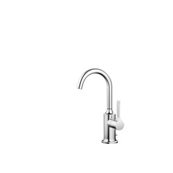 DORNBRACHT 33510809-0010 VAIA 10 3/4 INCH SINGLE HOLE DECK MOUNT LAVATORY MIXER WITH DRAIN AND BLADE HANDLE