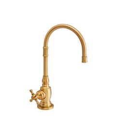 WATERSTONE FAUCETS 1252C PEMBROKE COLD ONLY FILTRATION FAUCET WITH CROSS HANDLE