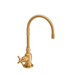 WATERSTONE FAUCETS 1252H PEMBROKE HOT ONLY FILTRATION FAUCET WITH CROSS HANDLE