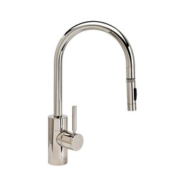 WATERSTONE FAUCETS 5410 CONTEMPORARY PLP PULL-DOWN FAUCET - ANGLED SPOUT - TOGGLE SPRAYER