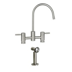 WATERSTONE FAUCETS 7800-1 PARCHE BRIDGE FAUCET WITH SIDE SPRAY