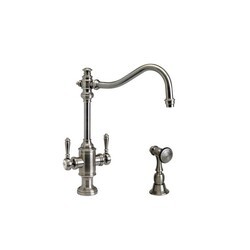 WATERSTONE FAUCETS 8020-1 ANNAPOLIS TWO HANDLE KITCHEN FAUCET WITH SIDE SPRAY