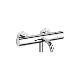 DORNBRACHT 34201979 META TWO HOLES WALL MOUNT THERMOSTATIC TUB FILLER WITH KNOB HANDLES