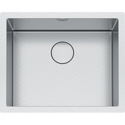 FRANKE PS2X110-21 PROFESSIONAL 2.0 SERIES 23-1/2 INCH UNDERMOUNT SINGLE BOWL STAINLESS STEEL SINK, 16-GAUGE