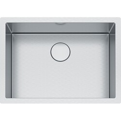 FRANKE PS2X110-24 PROFESSIONAL 2.0 SERIES 26-1/2 INCH UNDERMOUNT SINGLE BOWL STAINLESS STEEL SINK, 16-GAUGE