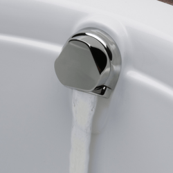 GEBERIT 151.466.1 CASCADING TUB FILLER DRAIN INTEGRATED LUXURY FOR TUB WALL THICKNESS 1/16" - 5/16