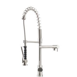STRICTLY KF200BN COIL SPRING SPRAYER WITH POT-FILLER KITCHEN FAUCET IN BRUSHED NICKEL