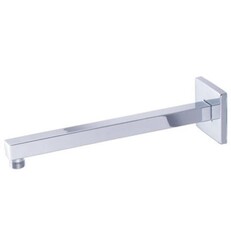 BARCLAY 5700-12 12 3/4 INCH WALL MOUNT MODERN SQUARE SHOWER ARM WITH FLANGE