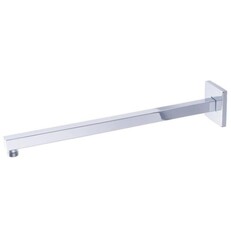 BARCLAY 5700-17 17 3/4 INCH WALL MOUNT MODERN SQUARE SHOWER ARM WITH FLANGE