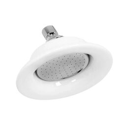 BARCLAY 5590 SUNFLOWER 6 1/4 INCH WALL MOUNT SINGLE-FUNCTION ROUND SHOWER HEAD