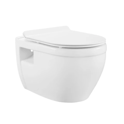 SWISS MADISON SM-WT450 IVY WALL-HUNG ELONGATED TOILET BOWL WITH 0.8/1.28 GPF DUAL FLUSH
