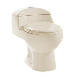 SWISS MADISON SM-1T803BQ CHATEAU ONE-PIECE ELONGATED DUAL FLUSH TOILET IN BISQUE
