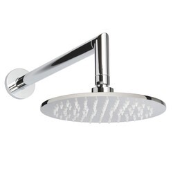 THERMASOL 15-1007 8 INCH WALL MOUNT SINGLE-FUNCTION ROUND SHOWERHEAD