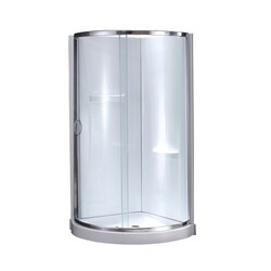 OVE DECORS 15SKA-B14311-001AC BREEZE 31 INCH SHOWER KIT WITH GLASS PANELS, WALLS AND BASE