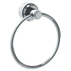 WATERMARK 29-0.3 TRANSITIONAL 6 1/4 INCH WALL MOUNT ROUND TOWEL RING