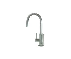 MOUNTAIN PLUMBING MT1840-NL FRANCIS ANTHONY HOT WATER FAUCET WITH CONTEMPORARY ROUND BODY