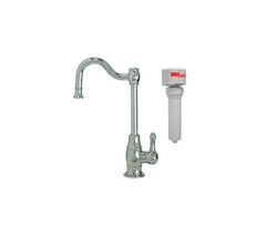 MOUNTAIN PLUMBING MT1873FIL-NL FRANCIS ANTHONY POINT-OF-USE DRINKING FAUCET WITH TRADITIONAL DOUBLE CURVED BODY AND WATER FILTRATION SYSTEM